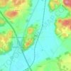 Tofta topographic map, elevation, terrain