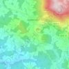 Ernading topographic map, elevation, terrain
