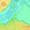 Ключи topographic map, elevation, terrain