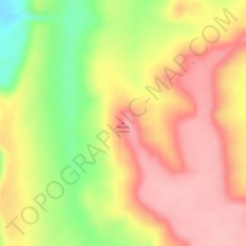 Mount Connor topographic map, elevation, terrain