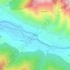 Tserawan topographic map, elevation, terrain