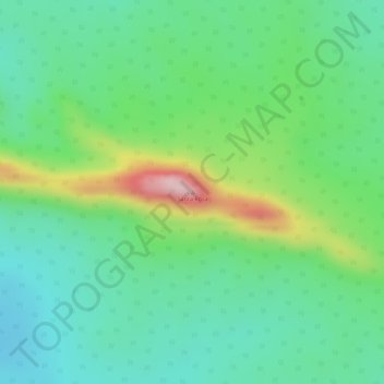 Santa Rosa topographic map, elevation, terrain