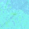 Tettens topographic map, elevation, terrain