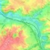 Nagelbeek topographic map, elevation, terrain