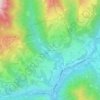 Contrada Cossaglio topographic map, elevation, terrain