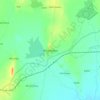Bhopalsagar topographic map, elevation, terrain