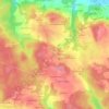 Lann er Vein topographic map, elevation, terrain