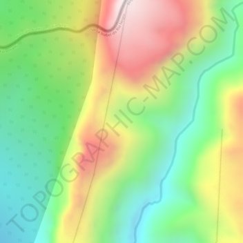 Serra da Neblina topographic map, elevation, terrain