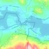 Blacklion topographic map, elevation, terrain