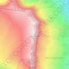 Dammastock topographic map, elevation, terrain
