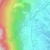 Airans topographic map, elevation, terrain