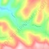 Huntersland topographic map, elevation, terrain