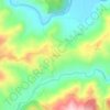 Lahguia topographic map, elevation, terrain