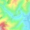 Lagunillas topographic map, elevation, terrain