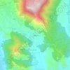 Ciorani topographic map, elevation, terrain