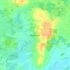 Westerholz topographic map, elevation, terrain