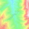 Huanu Huanu topographic map, elevation, terrain