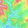 Molino del Piano topographic map, elevation, terrain
