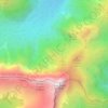 Col Visentin topographic map, elevation, terrain