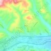 Ripattoni topographic map, elevation, terrain