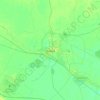 Nasiriyah topographic map, elevation, terrain