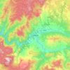 Karabük topographic map, elevation, terrain
