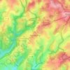 Kreuzberg topographic map, elevation, terrain