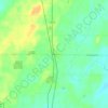 Wallace topographic map, elevation, terrain