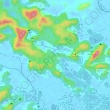 Scenic Viewpoint topographic map, elevation, terrain