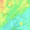 Country Club Gardens topographic map, elevation, terrain