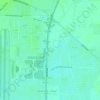 Derh Pindi topographic map, elevation, terrain