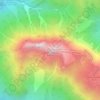 Guffertspitze topographic map, elevation, terrain