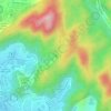 Air Terjun Empangan Tasik Hijau topographic map, elevation, terrain