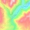 Soldados topographic map, elevation, terrain