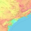Rio Acima topographic map, elevation, terrain