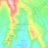 Tenganan Pegringsingan topographic map, elevation, terrain