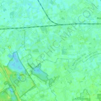 Pikkerie topographic map, elevation, terrain
