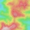 Mount Elephant topographic map, elevation, terrain