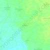 Madhupuri topographic map, elevation, terrain