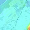 Horcones topographic map, elevation, terrain
