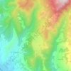 Messena topographic map, elevation, terrain