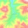 Tagoukht topographic map, elevation, terrain