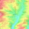 Büchold topographic map, elevation, terrain