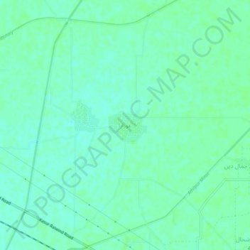Orara topographic map, elevation, terrain