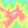 Cerro Pichi topographic map, elevation, terrain