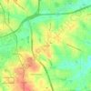 Greenfield topographic map, elevation, terrain