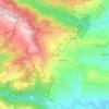 Borgonovo topographic map, elevation, terrain