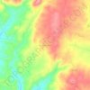 Ninho do Açor topographic map, elevation, terrain