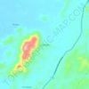 La Ventica topographic map, elevation, terrain