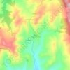 Serralta topographic map, elevation, terrain